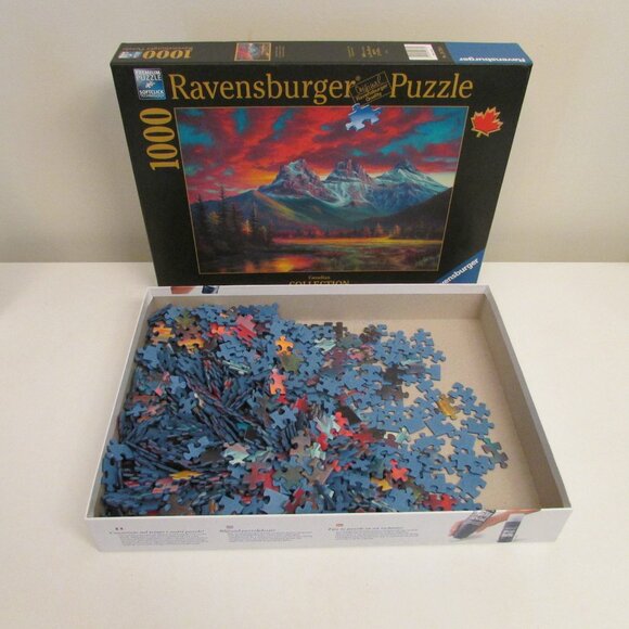 Ravensburger Canada Collection Puzzle 1000 pieces, Alberta's Three Sisters - Picture 2 of 7